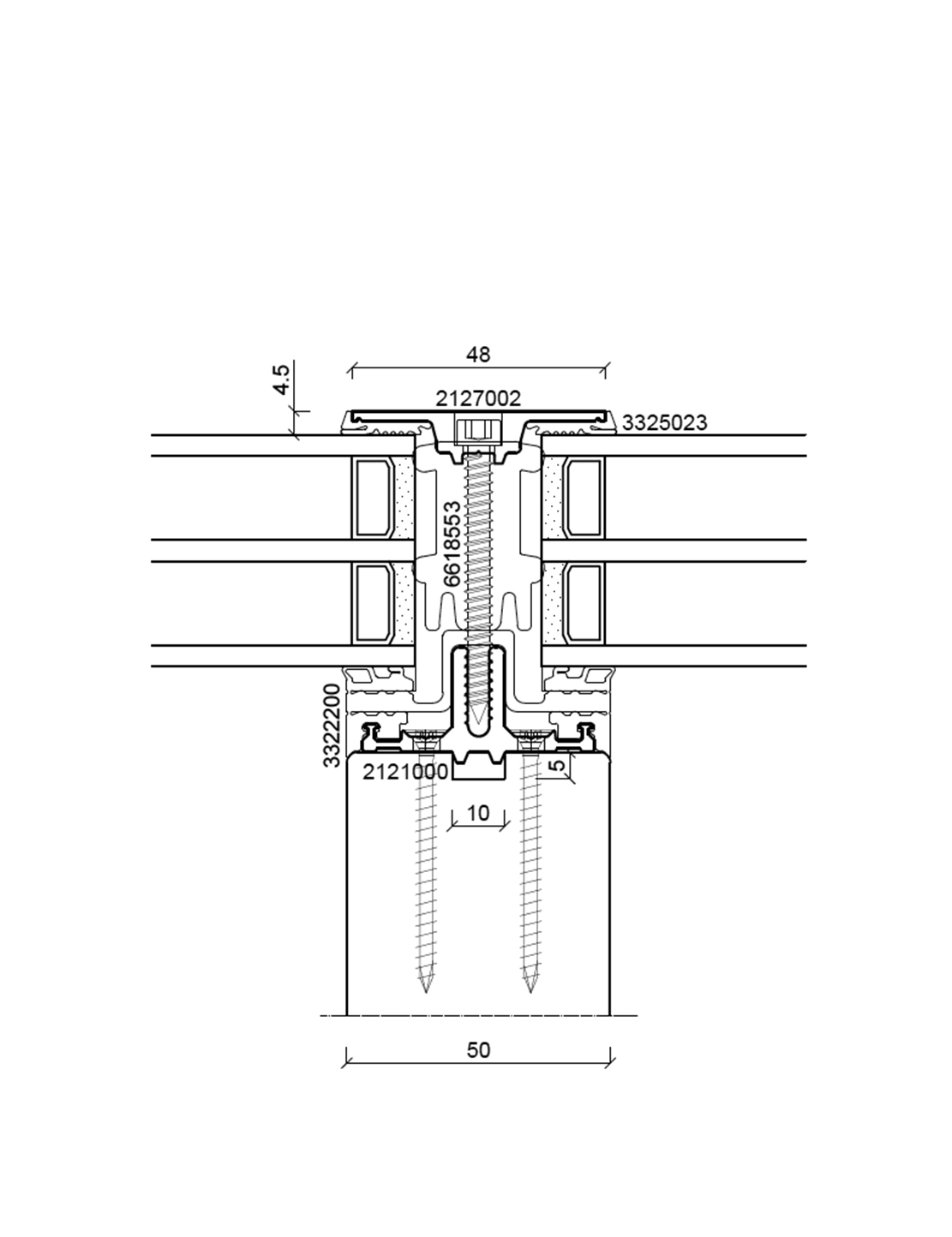 batimet TM50 SE SG Schnitt